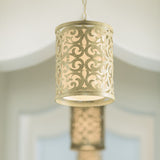 Elegant Brushed Champagne Pendant Light