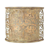 Elegant Carabel Brushed Champagne Wall Fixture