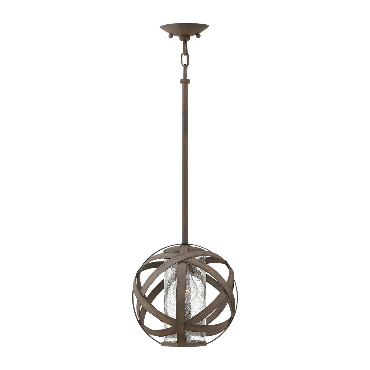 Carson Vintage Iron Outdoor Pendant Light