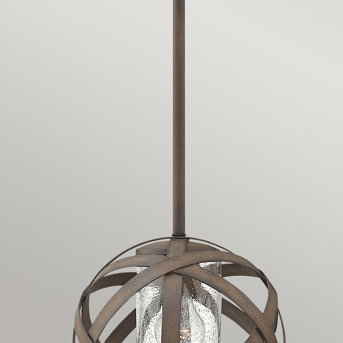 Carson Vintage Iron Outdoor Pendant Light