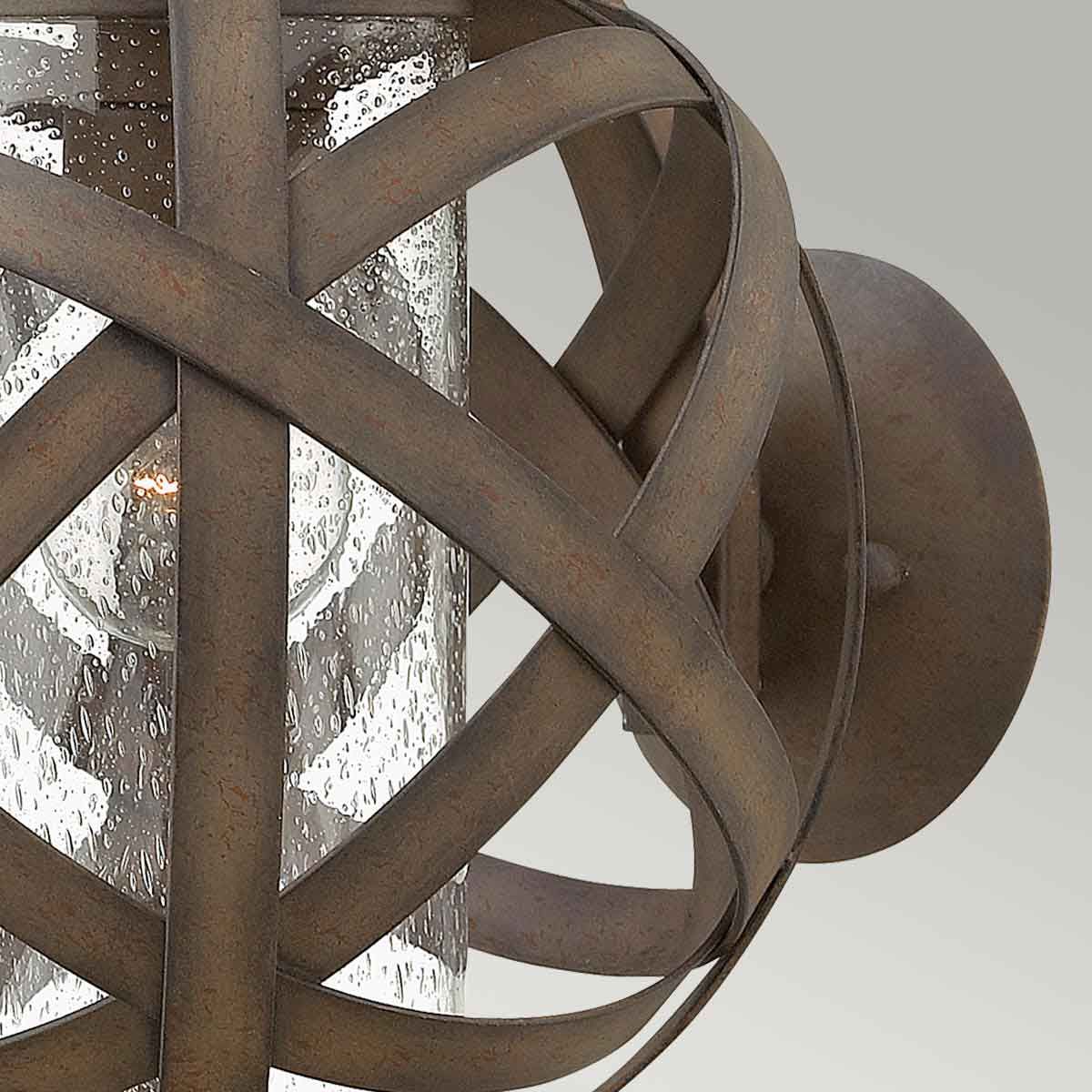 Carson Vintage Iron Outdoor Wall Lantern