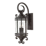 Casa Rustic Black Dual-Light Outdoor Lantern