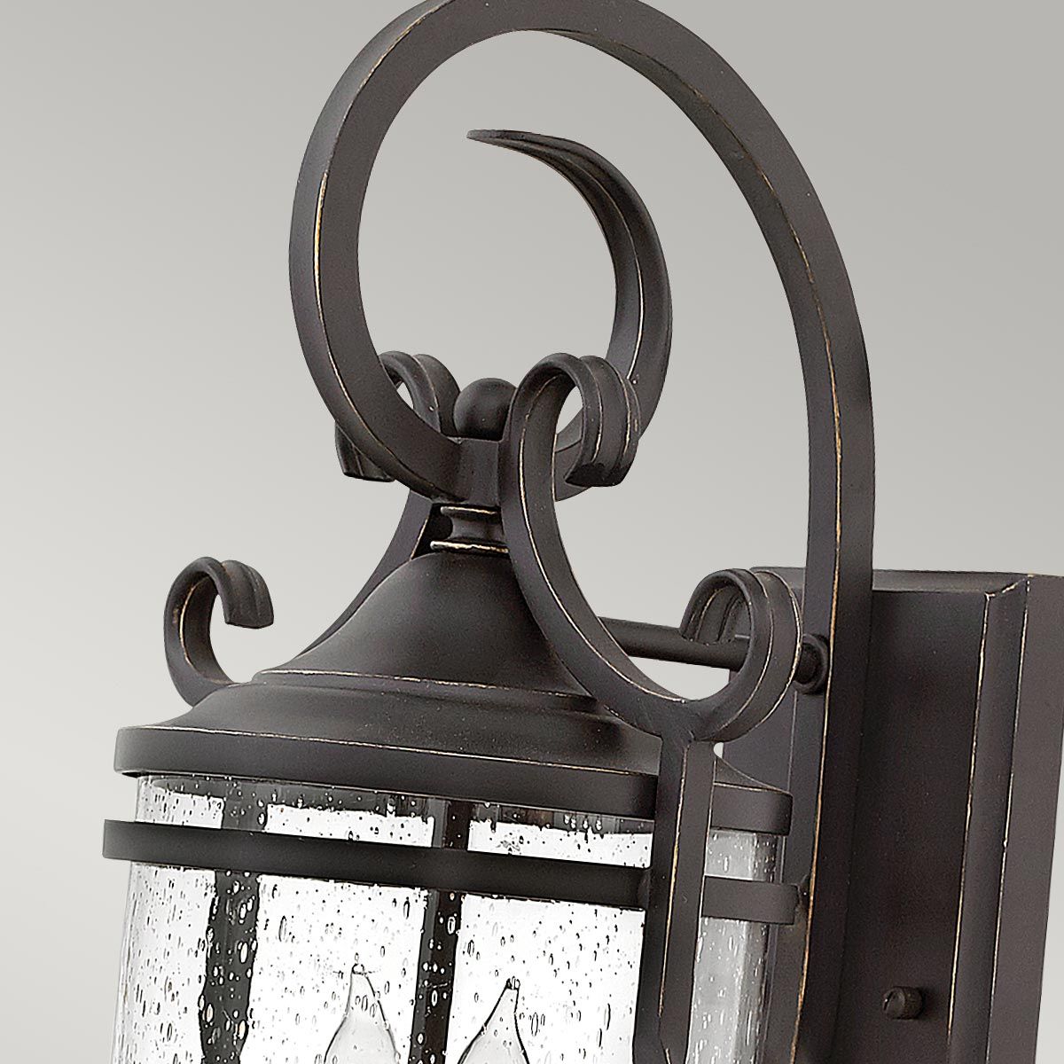 Casa Rustic Black Dual-Light Outdoor Lantern
