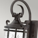 Casa Rustic Black Dual-Light Outdoor Lantern