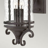 Casa Rustic Black Dual-Light Outdoor Lantern