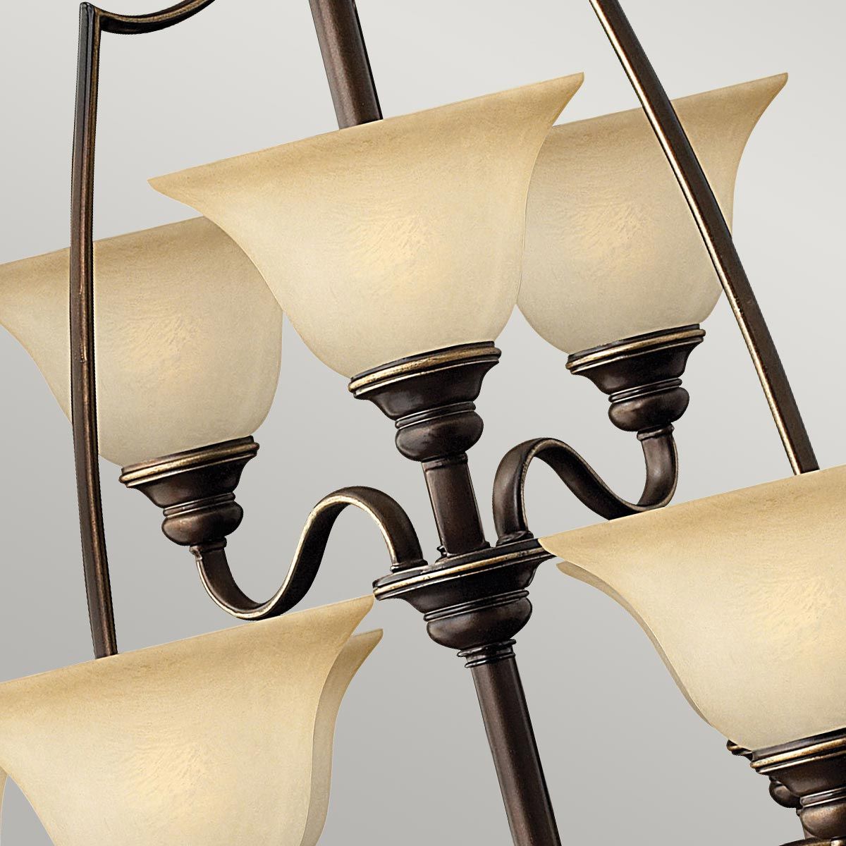 Antique Bronze Elegance 15-Light Chandelier