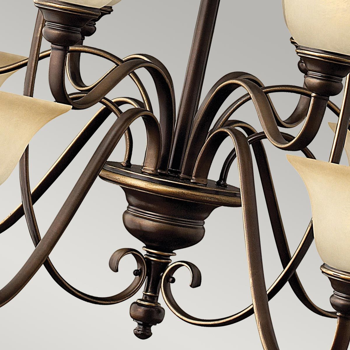 Antique Bronze Elegance 15-Light Chandelier
