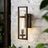 Cordillera 1lt Wall Light Burnished Bronze