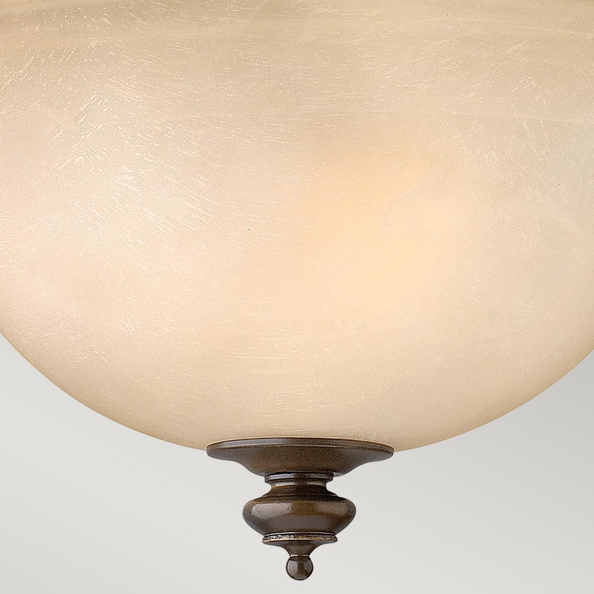 Dunhill Royal Bronze Semi-Flush Light Fixture