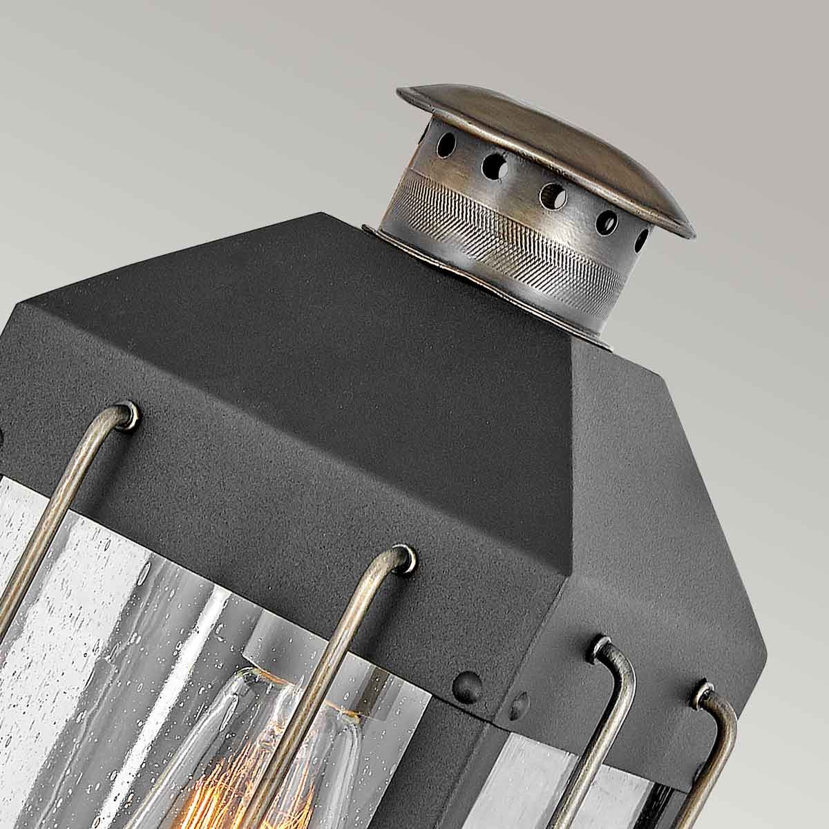 Fitzgerald Contemporary Outdoor Wall Lantern