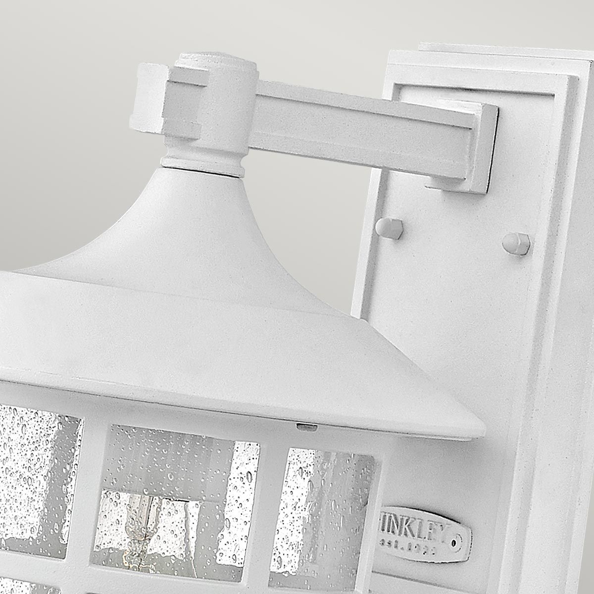 Freeport Medium Exterior Wall Lantern in Textured White