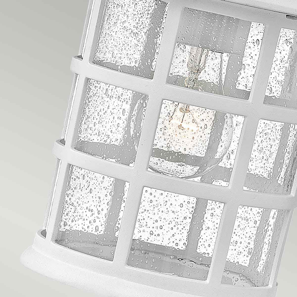 Freeport Medium Exterior Wall Lantern in Textured White