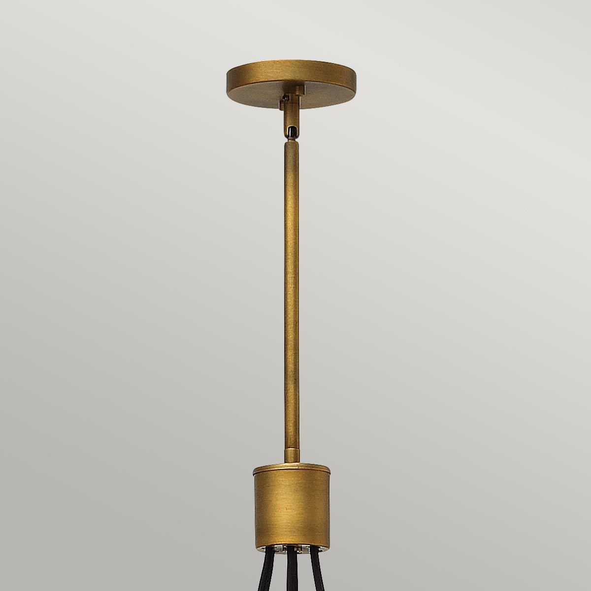 Fulton Industrial Elegance 7-Light Bronze Chandelier