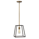 Fulton Vintage Industrial Bronze Pendant Light