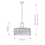 Timeless Elegance: The Gemma Vintage Bronze Pendant Chandelier