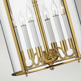Gentry Grand Pendant in Polished Solid Brass