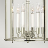 Timeless Elegance 6-Light Pendant in Polished Nickel