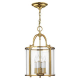 Gentry Medium Pendant in Lustrous Polished Brass