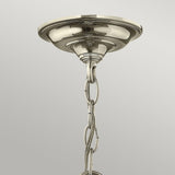 Gentry 4-Light Pendant in Polished Nickel Finish