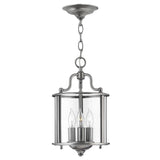 Gentry Elegant Pewter Pendant Light Fixture