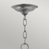 Gentry Elegant Pewter Pendant Light Fixture
