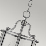 Gentry Elegant Pewter Pendant Light Fixture