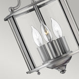 Gentry Elegant Pewter Pendant Light Fixture