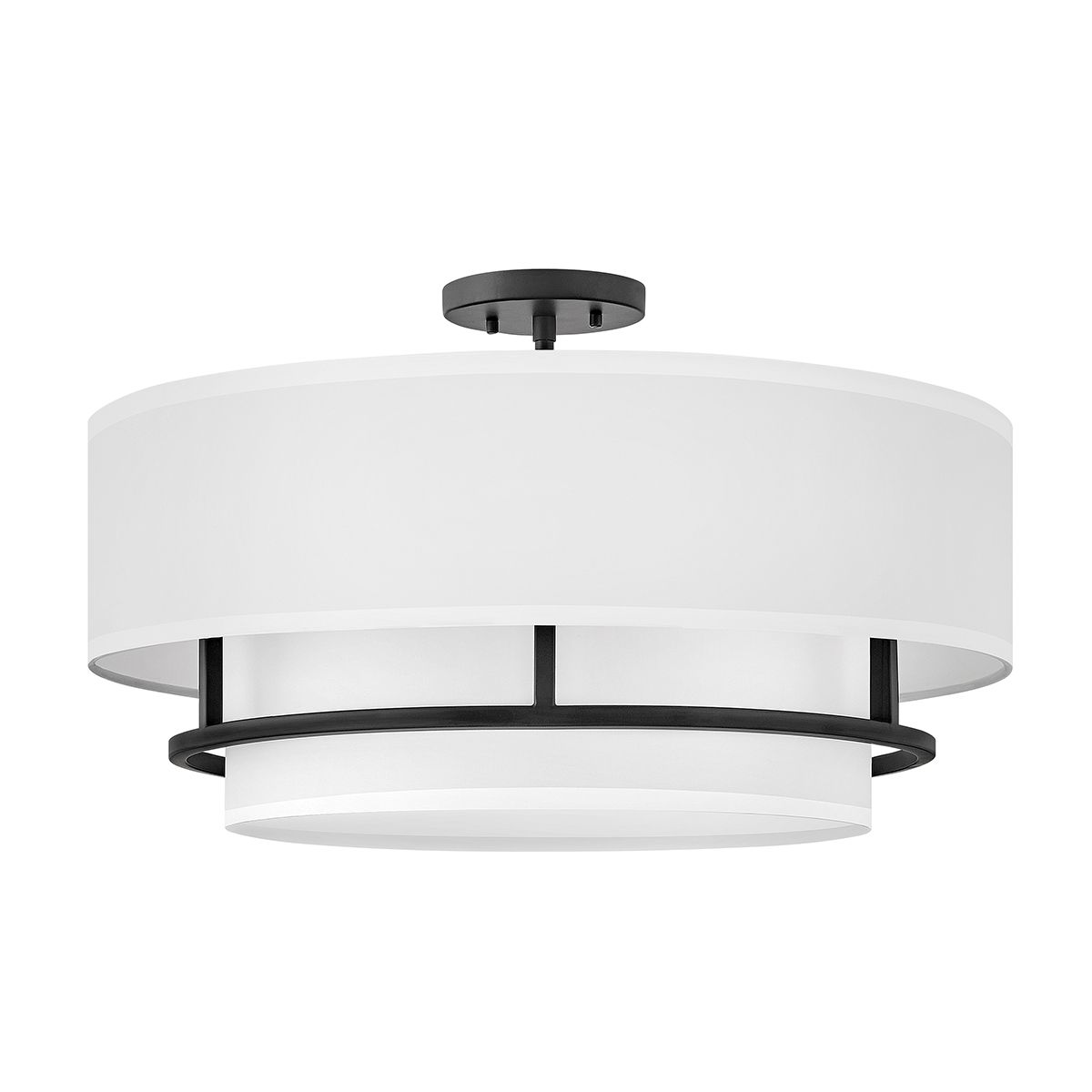 Graham 4 Light  Duo Mount  - Black Black
