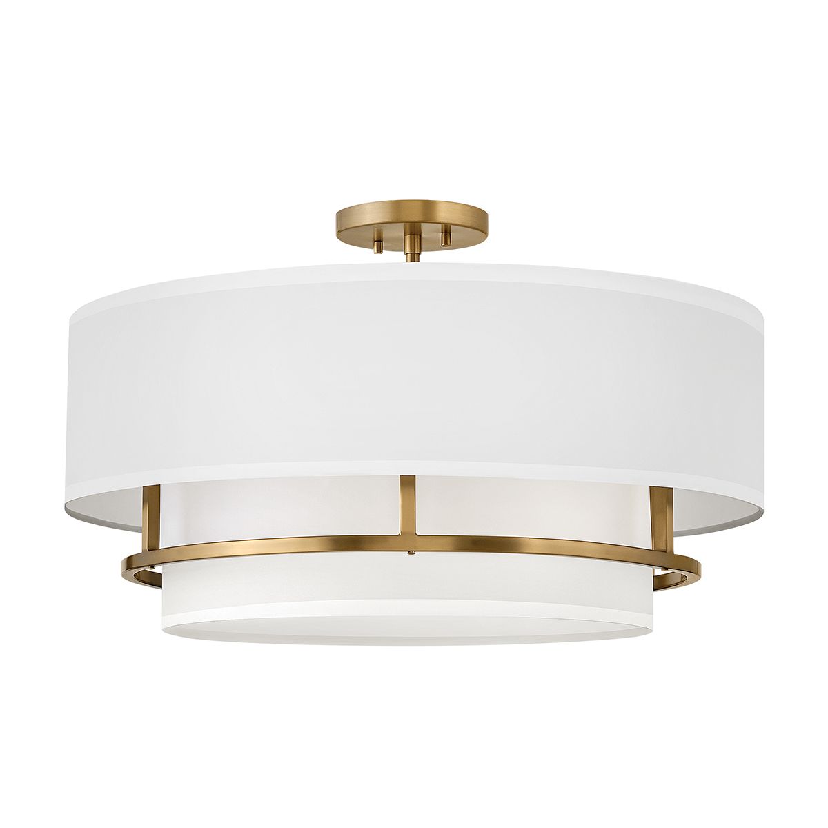 Graham 4 Light  Duo Mount  - Lacquered Brass Lacquered Brass