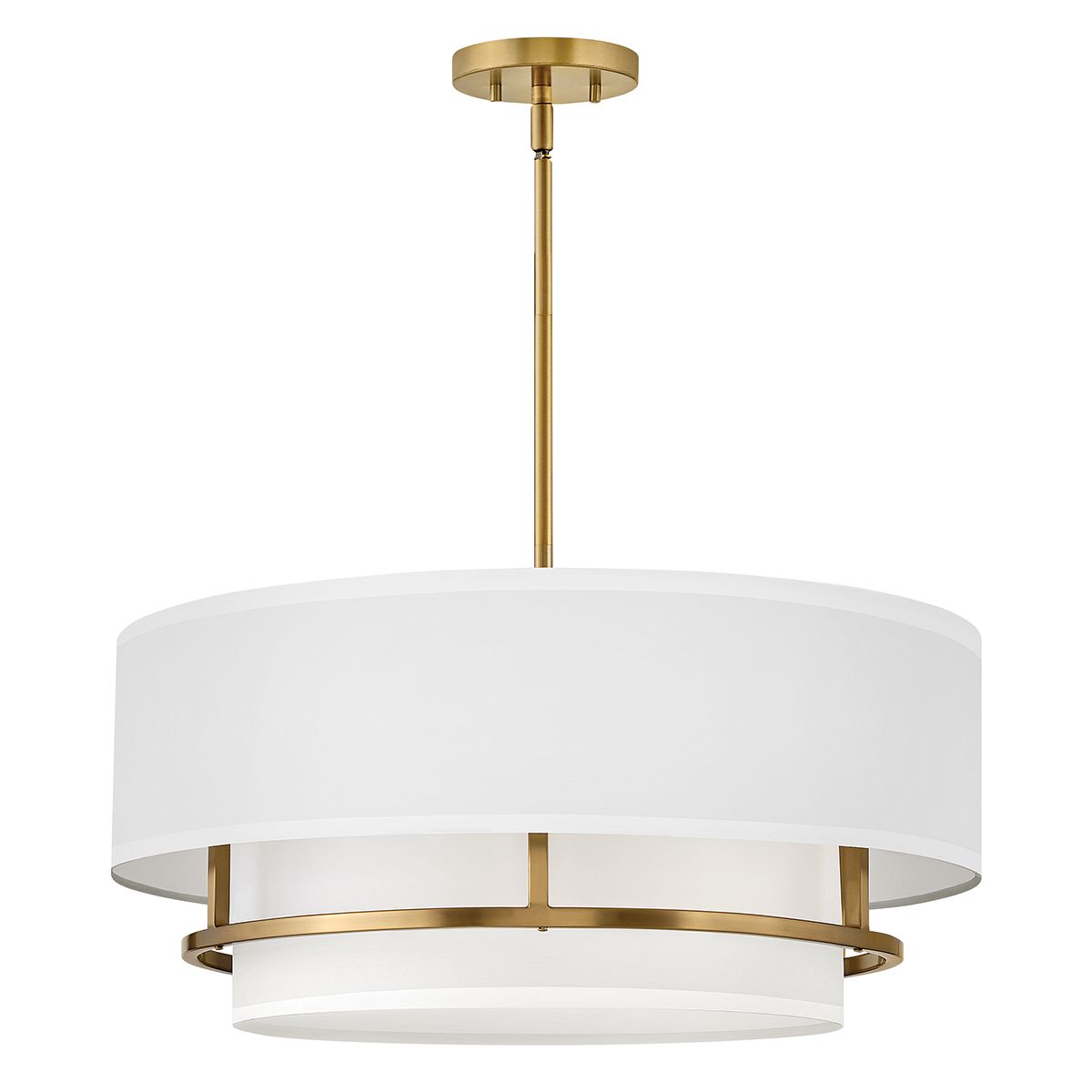 Graham 4 Light  Duo Mount  - Lacquered Brass Lacquered Brass