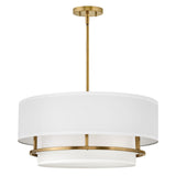 Graham 4 Light  Duo Mount  - Lacquered Brass Lacquered Brass