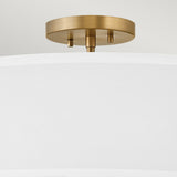 Graham 4 Light  Duo Mount  - Lacquered Brass Lacquered Brass
