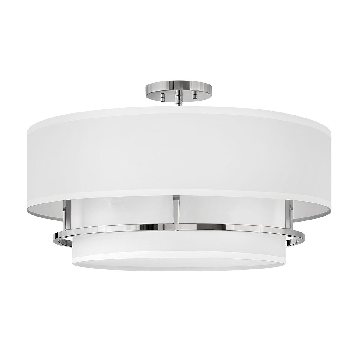 Graham 4 Light  Duo Mount  - Polished Nickel Polished Nickel