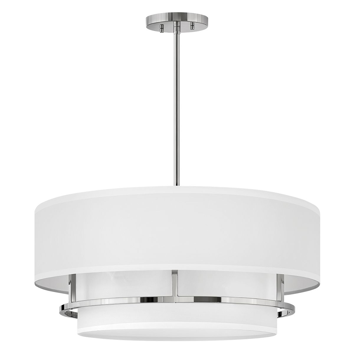 Graham 4 Light  Duo Mount  - Polished Nickel Polished Nickel