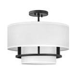 Graham 3 Light  Duo Mount  - Black Black
