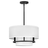 Graham 3 Light  Duo Mount  - Black Black