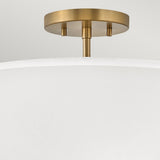 Graham 3 Light  Duo Mount  - Lacquered Brass Lacquered Brass