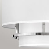 Graham 3 Light  Duo Mount  - Polished Nickel Polished Nickel