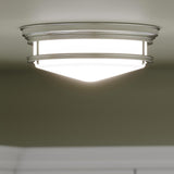 Hadley 3-Light Retro Chrome Flush Mount Fixture