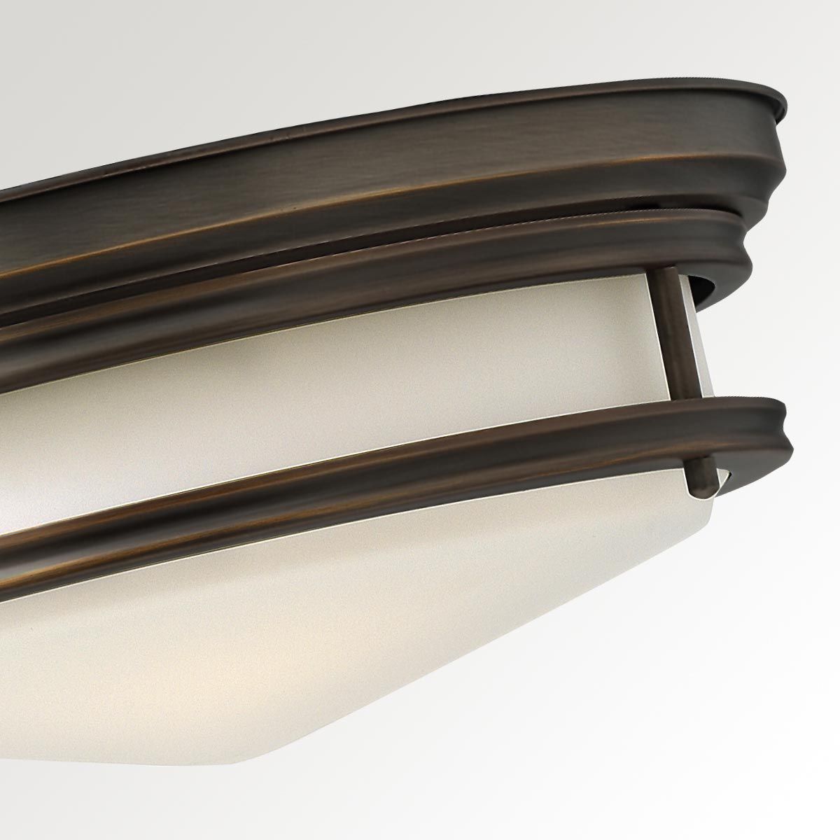 Hadley 3-Light Flush Mount in Oil Rubbed Bronze Finish