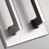 Hampton Dual-Light Wall Sconce in Antique Nickel Finish