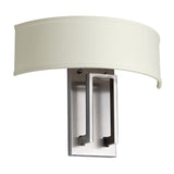Hampton Dual-Light Wall Sconce in Antique Nickel Finish