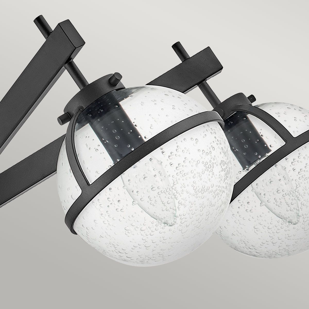 Hollis 5 Light Semi-Flush Black
