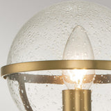 Hollis Art Deco-Inspired Heritage Brass Wall Sconce