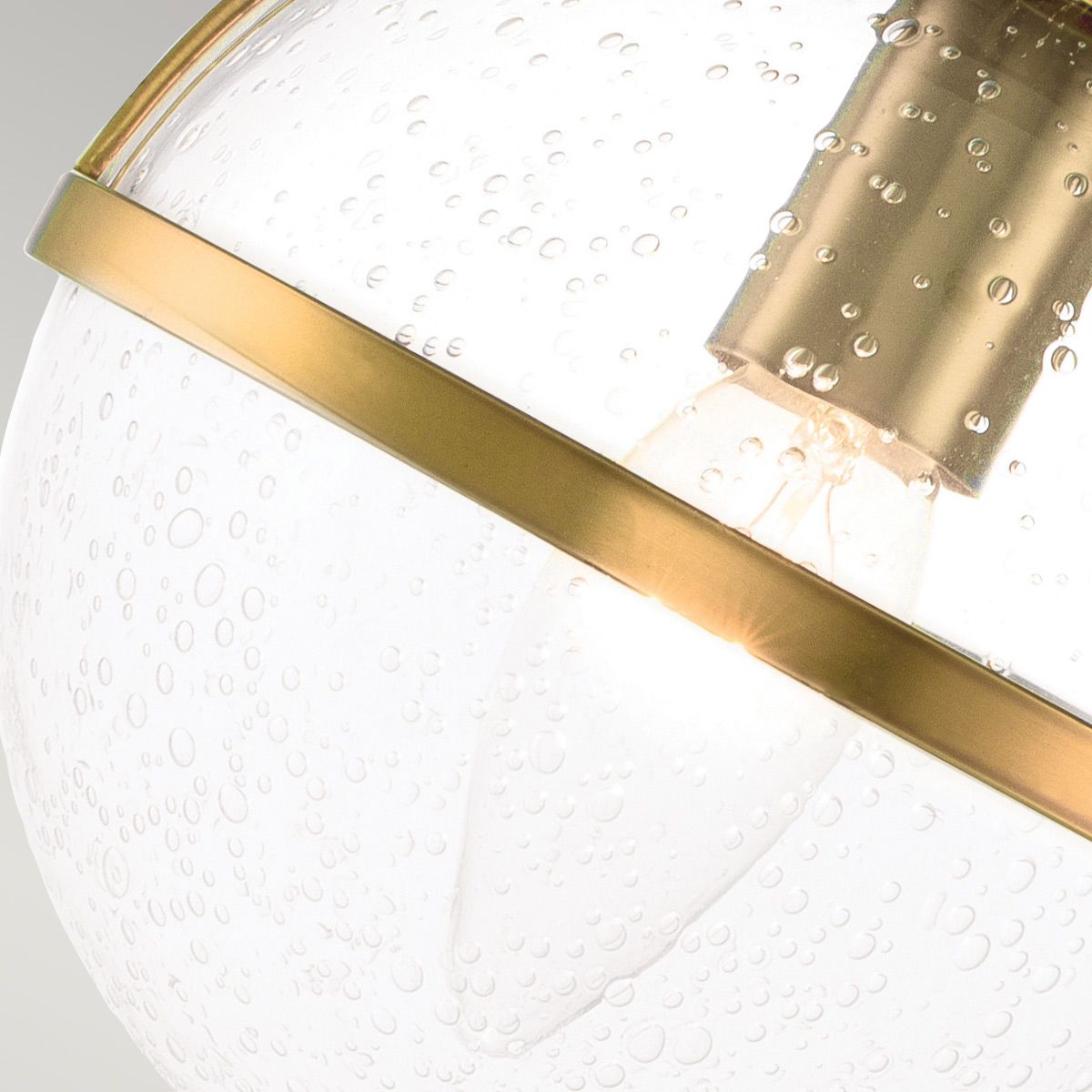 Hollis Heritage Brass 2-Light Art Deco Wall Sconce