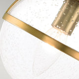 Hollis Heritage Brass 2-Light Art Deco Wall Sconce