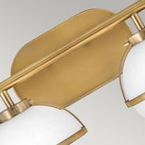 Hollis Heritage Brass Art Deco Wall Sconce