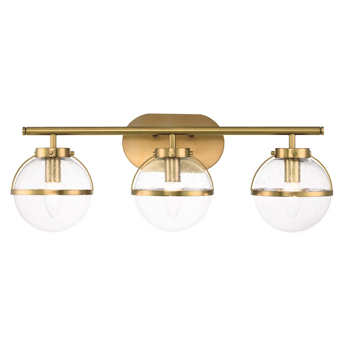 Hollis Heritage Brass Art Deco Wall Light