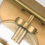 Hollis Heritage Brass Art Deco Wall Light