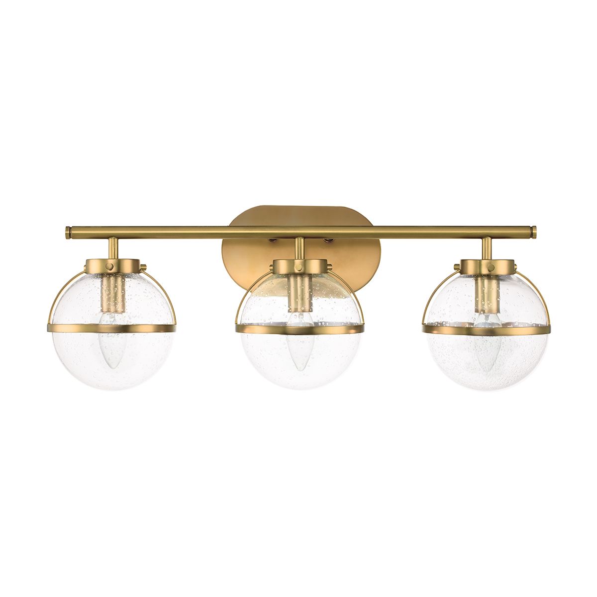 Hollis Heritage Brass Art Deco Wall Light